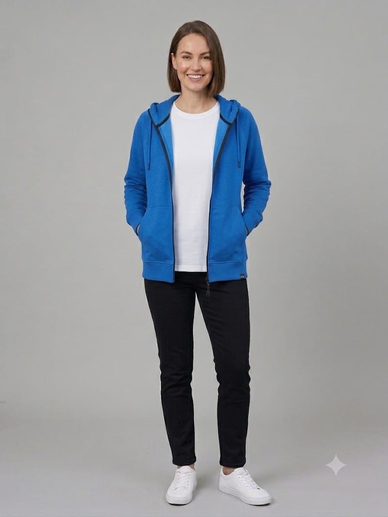 LADIES JORDON ZIPER HOODIE