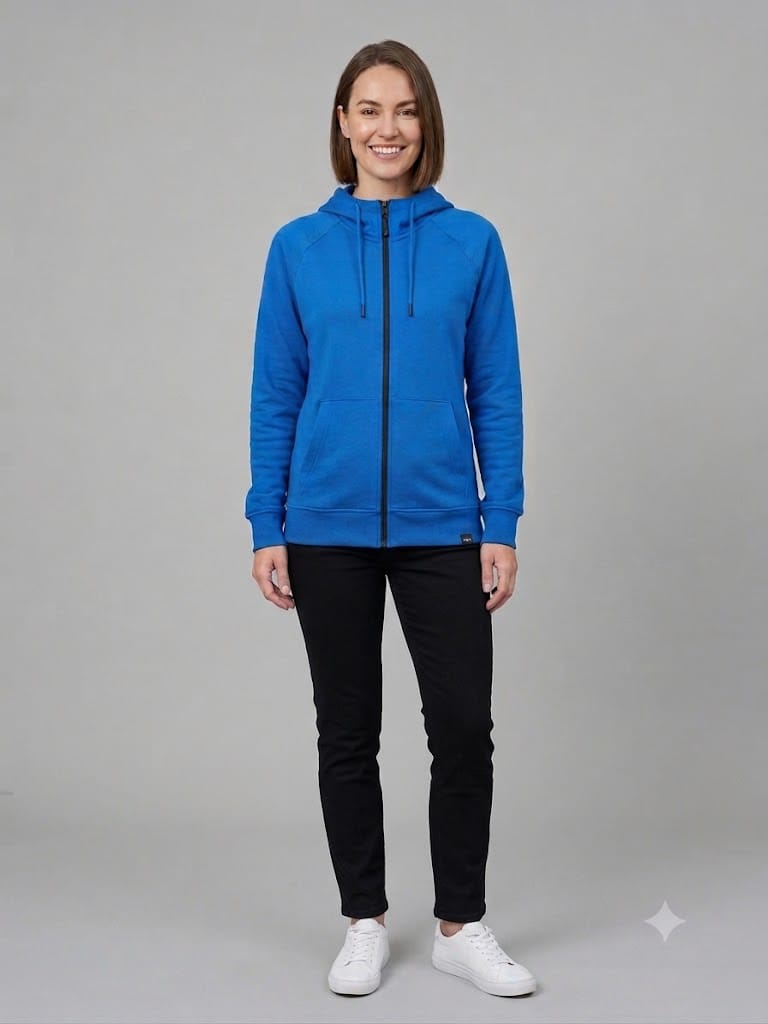 LADIES JORDON ZIPER HOODIE
