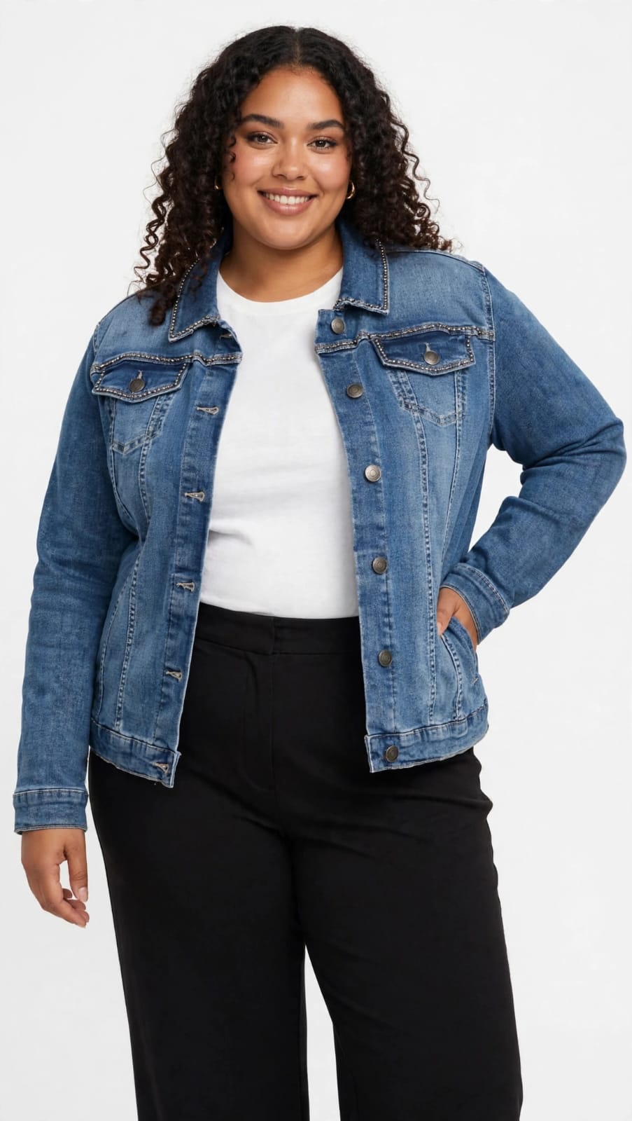 LADIES COUHEL DENIM JECKET
