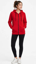 LADIES JORDON RED HOODIE
