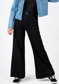 Wide Leg Bootcut Pant - Black